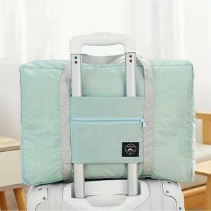 NWT, Seafoam Green, Folding Travel Bag